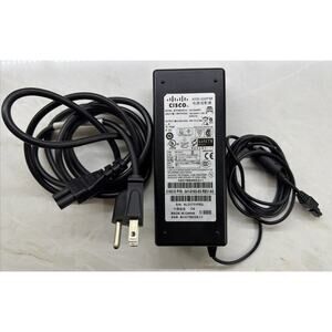 OEM Genuine Cisco AD10048P3 48V AC/DC Power Adapter With Power Cord (Preowned)